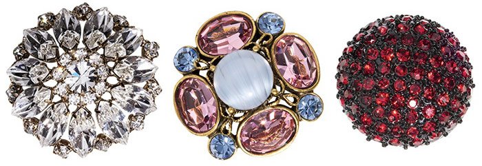 Glamorous buttons - jewelry, photo