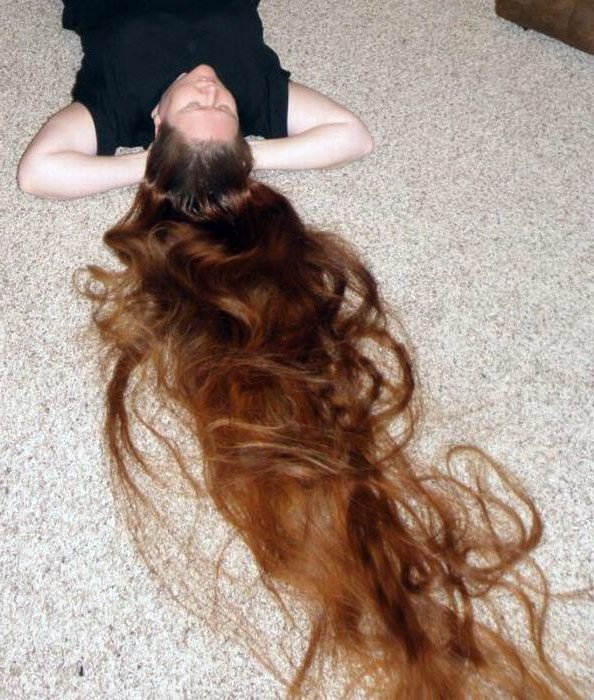 Long hair girl, photo