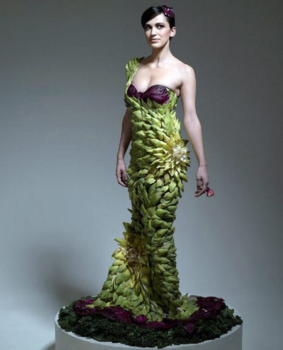 Dresses for vegetarians, photo