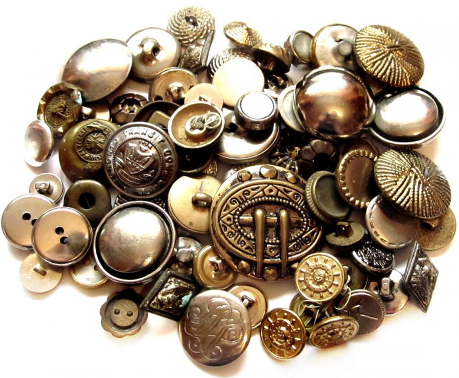 Collection of buttons, photo