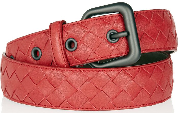 Leather belt, Bottega Veneta, photo