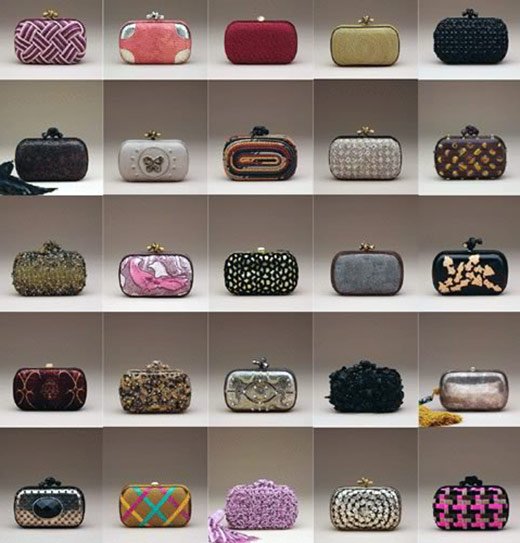 Bottega Veneta clutches, photo