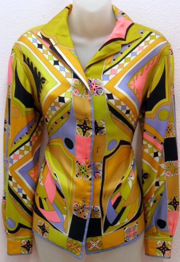 Vintage blouse Emilio Pucci, photo