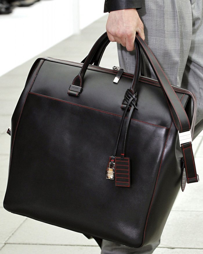 fashionable men's bags Dior Homme, photo