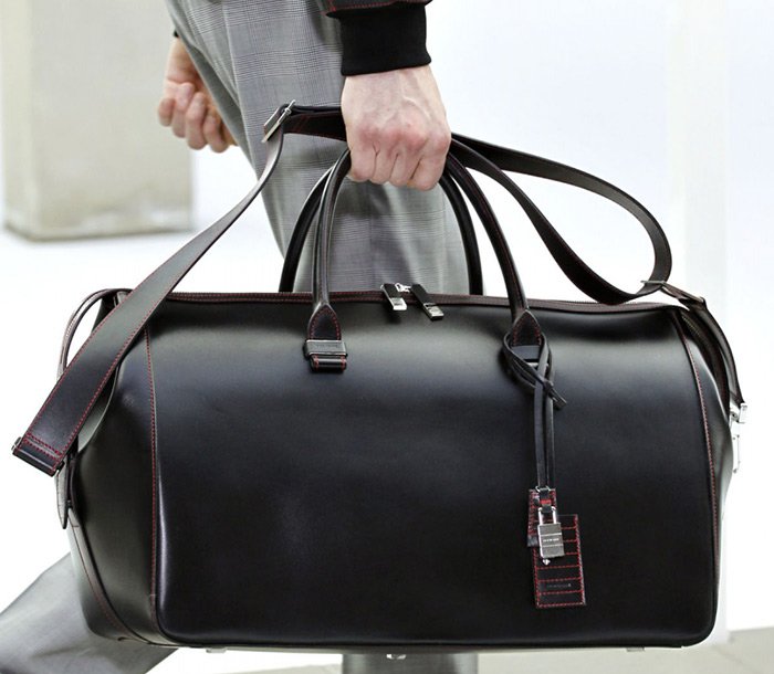 fashionable men's bags Dior Homme, photo