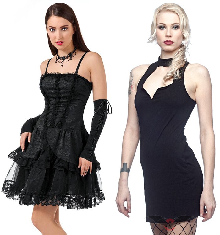 Gothic prom dresses