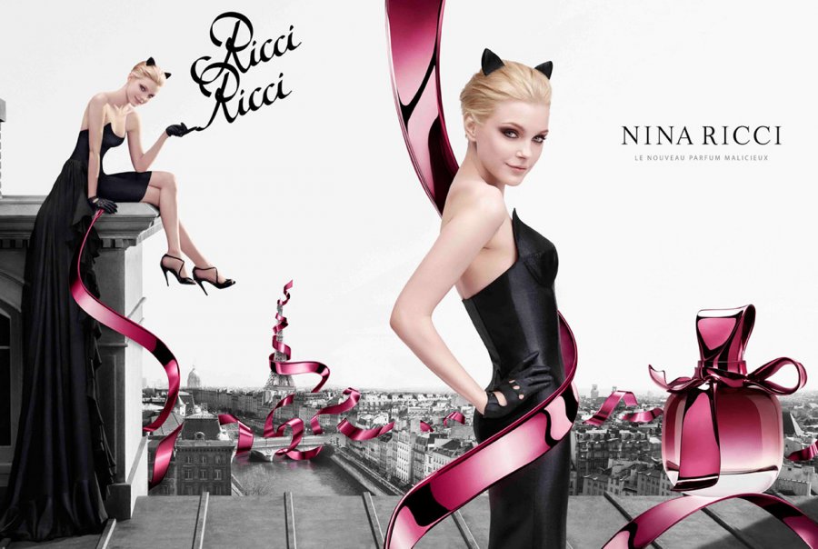 Advertising for Nina Richie fragrances