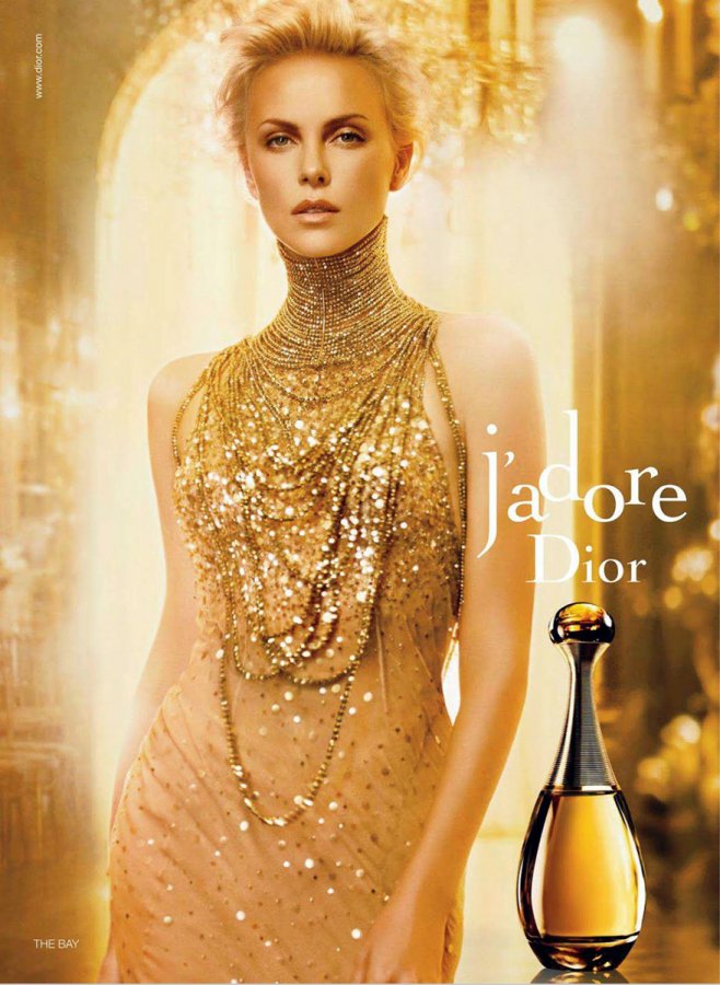 advertising for Dior fragrances