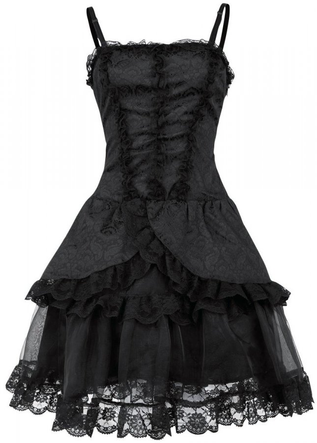 Gothic prom dress photo