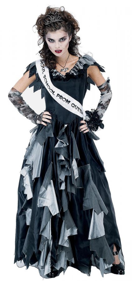 Gothic prom dress photo