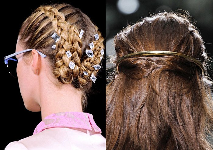 Hair jewelry, season 2024, photo