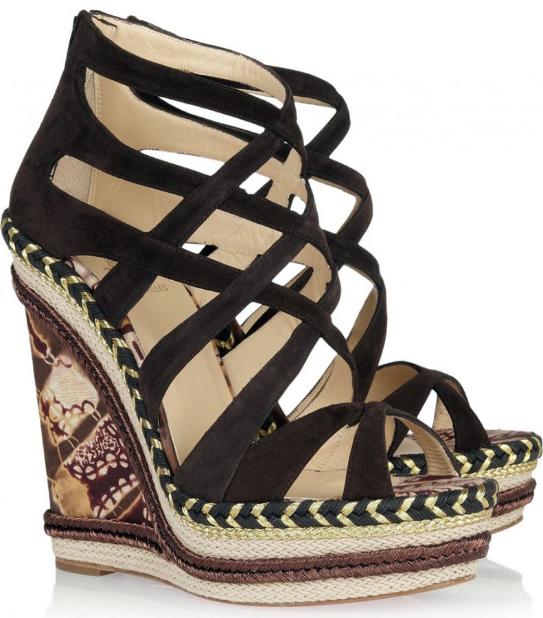 christian louboutin wedges 2024, photo