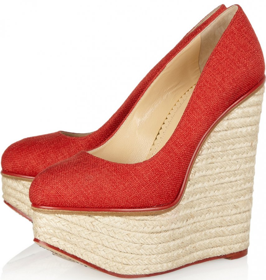 Women's wedge shoes - photo