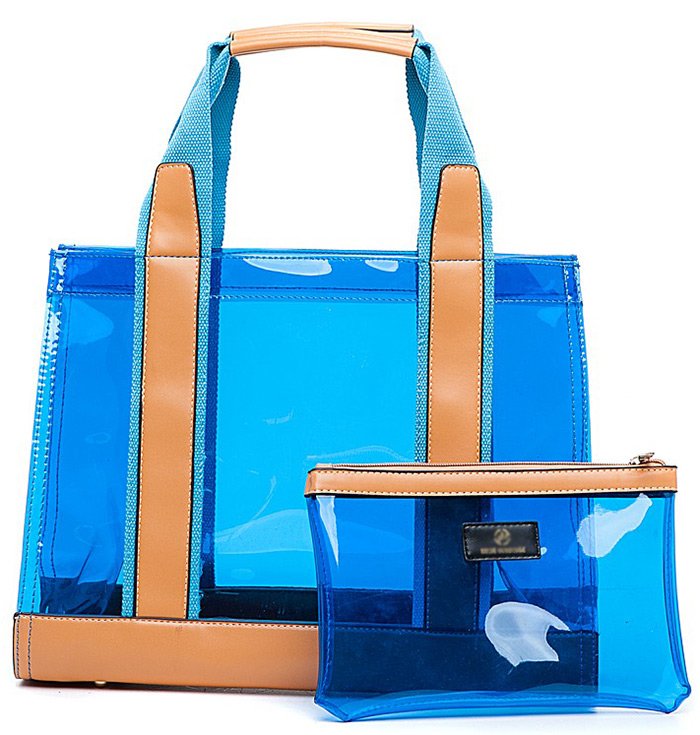 Fashionable summer beach handbag, photo