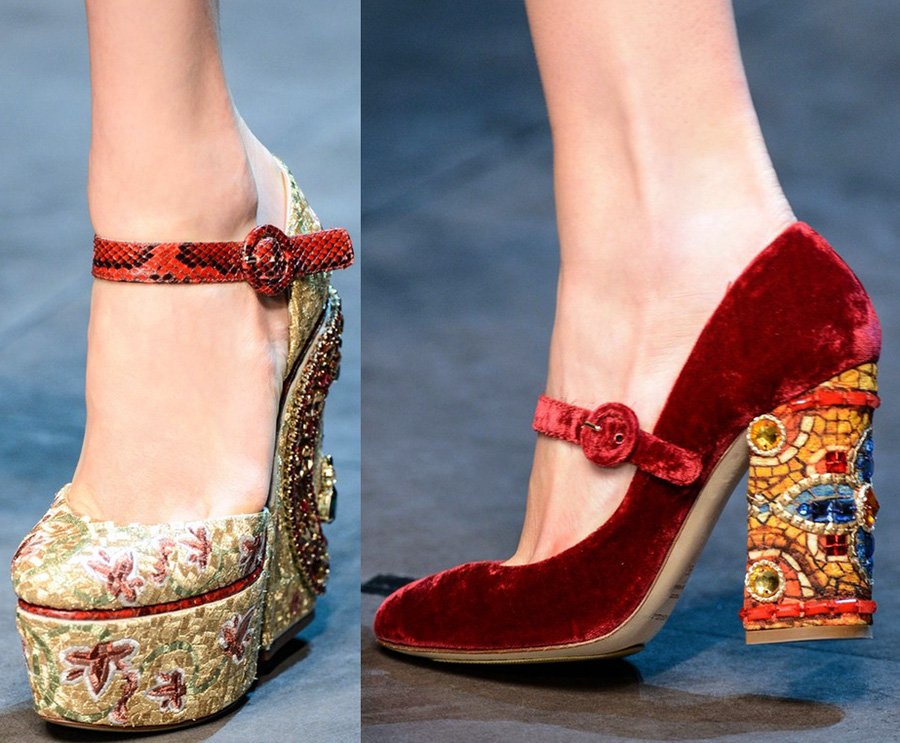 women's shoes Dolce & Gabbana 2024-2025 photo