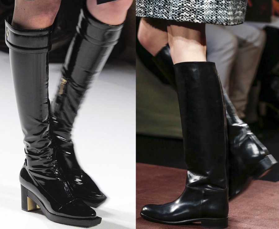 Boots from Marni and Calvin-Klein photos