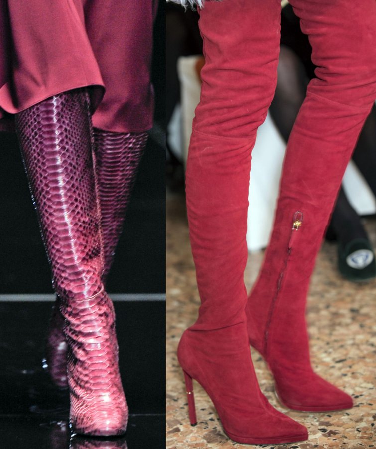 Fashionable boots Gucci, Emilio Pucci 2024-2025 photo