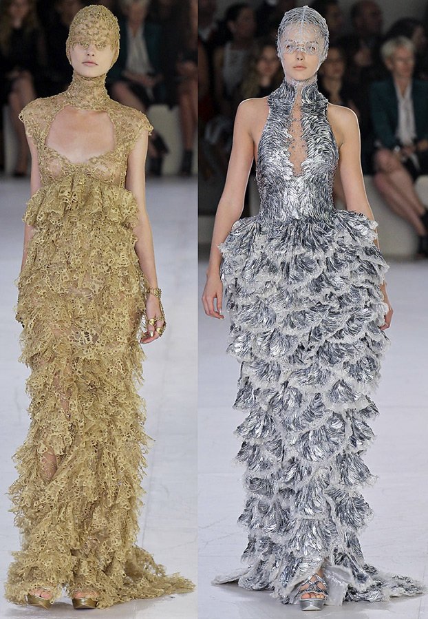 The most beautiful dresses Alexander McQueen photos