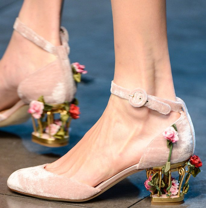 Fashionable women's shoes Dolce & Gabbana, photo