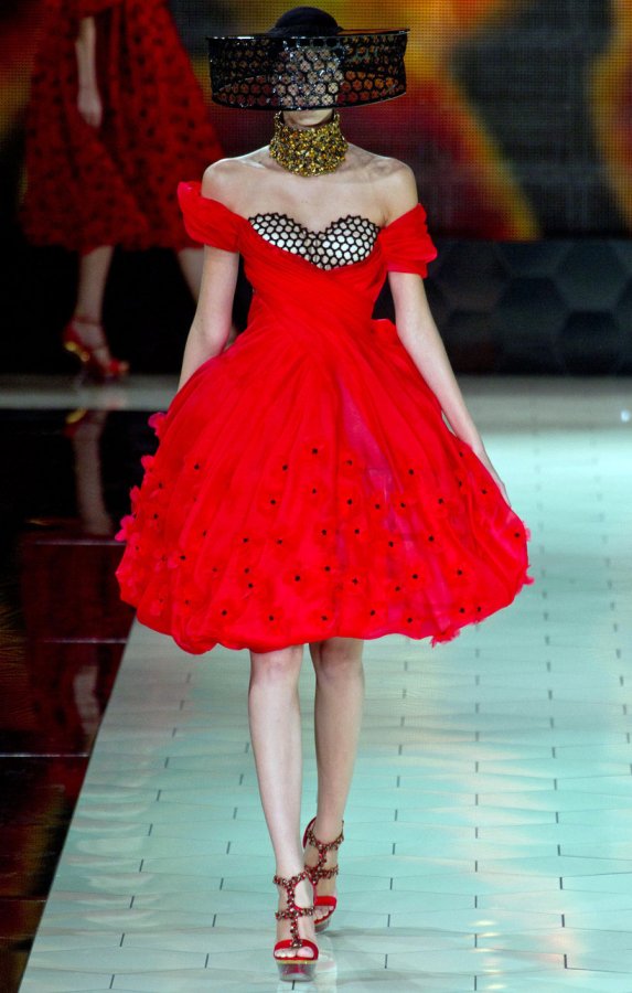 Dress from the Alexander McQueen collection