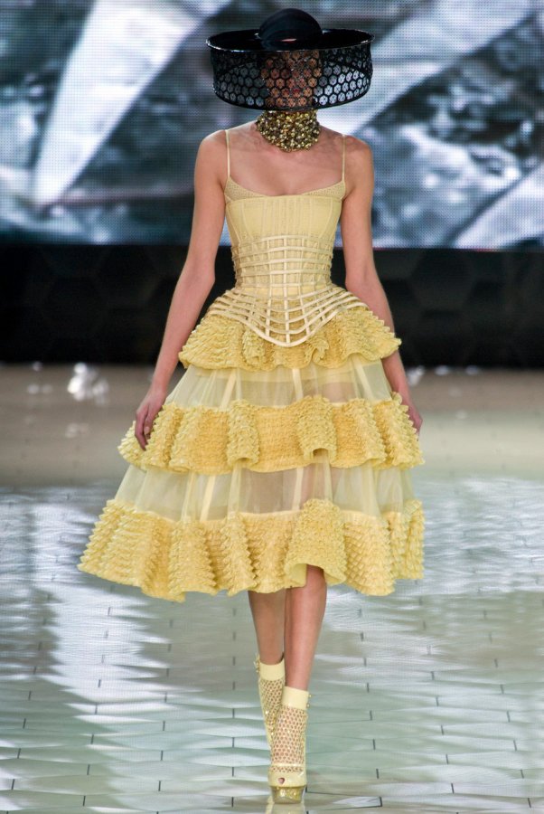 Alexander McQueen dress, photo