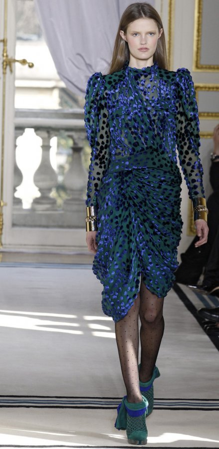 Dress from the Balenciaga collection, photo