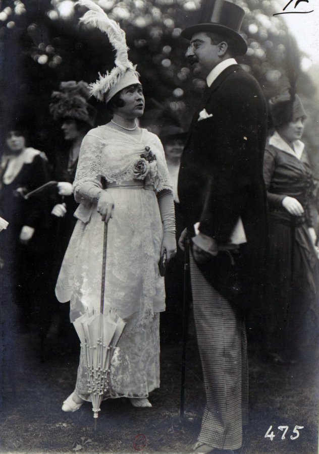 French fashion of the early 20th century, photo