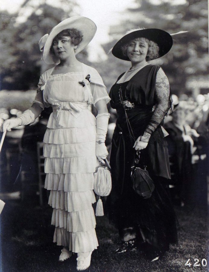 French fashion of the early 20th century, photo