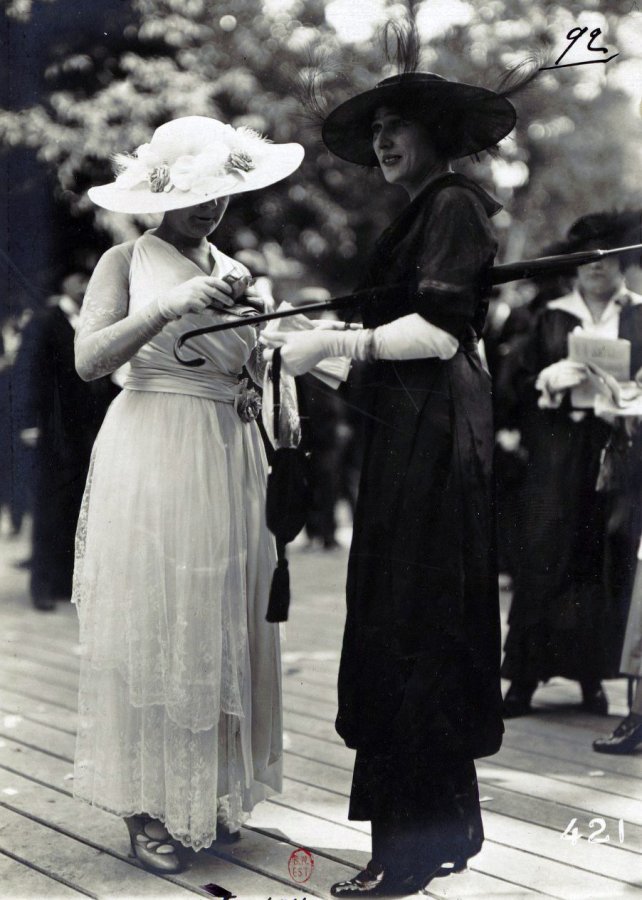 French fashion of the early 20th century, photo