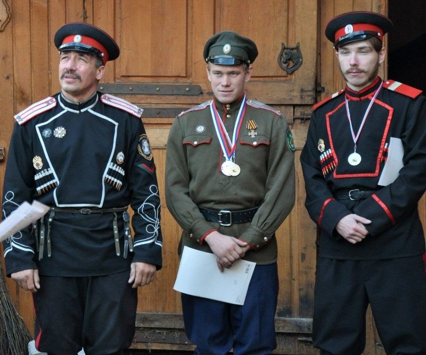 The Cossacks are cosplay, photo