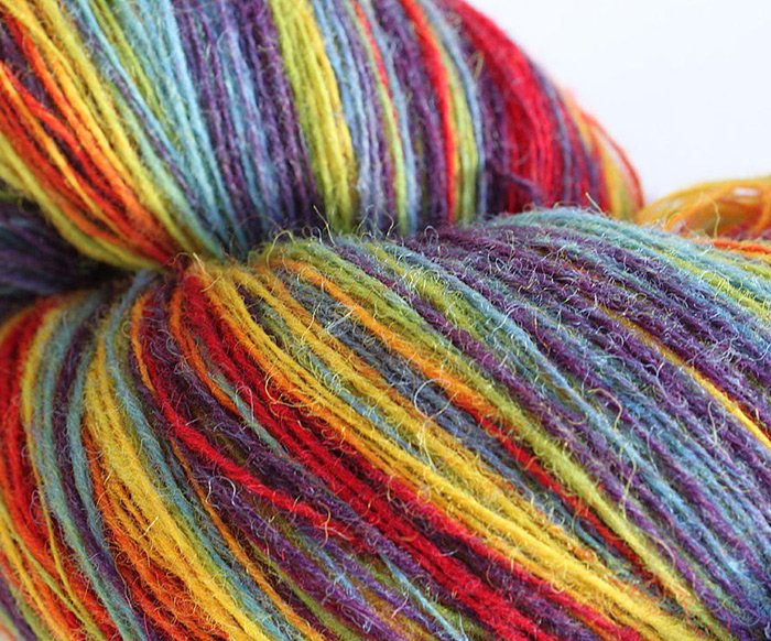 Fashionable yarn for winter and spring 2024, photo