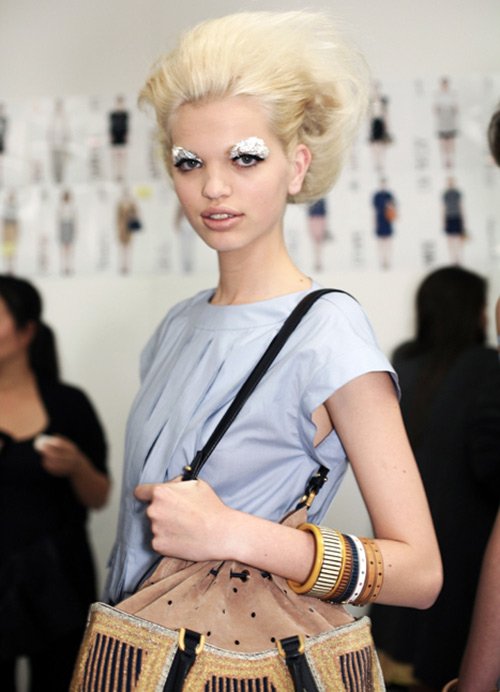 Top model Daphne Groenveld, photo