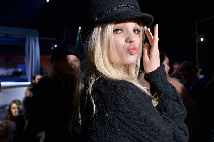 Top model Daphne Groenveld, photo