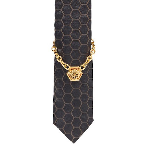 Versace tie, photo