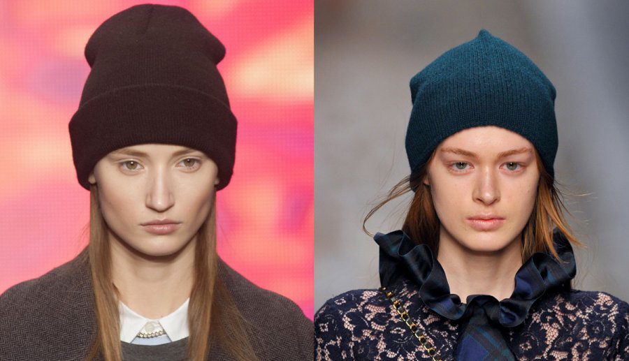 Knitted hat autumn-winter 2024-2025, photo