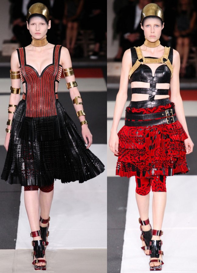 Alexander McQueen collection spring-summer 2024, photo