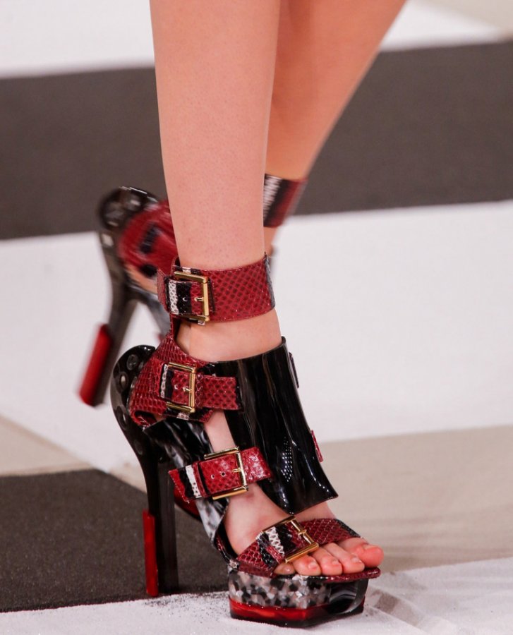 Alexander McQueen sandals, photo