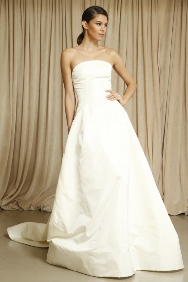 White wedding dress, photo