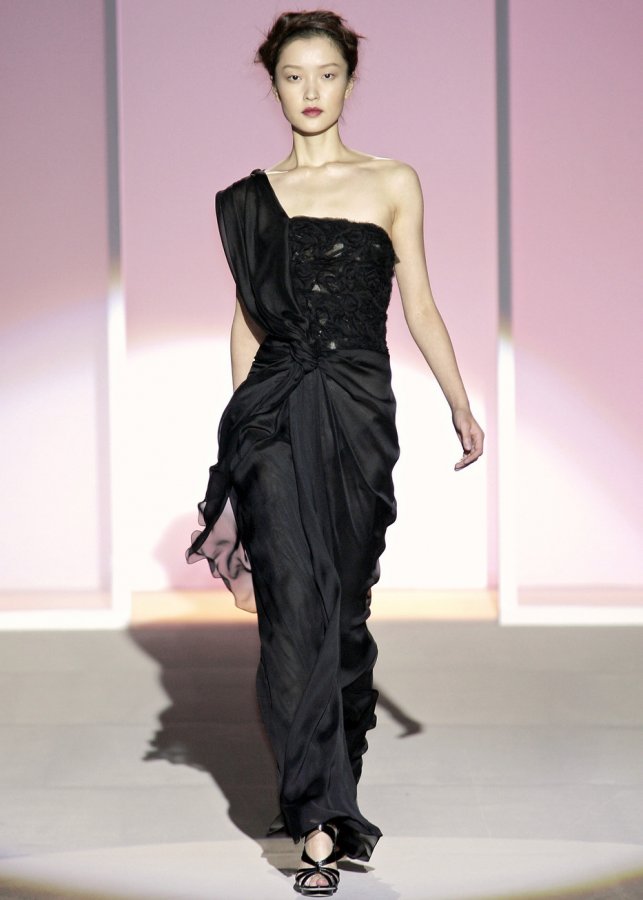 Alberta Ferretti Black Dress