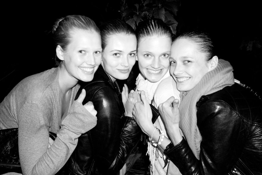 Edita Vilkevichute with models