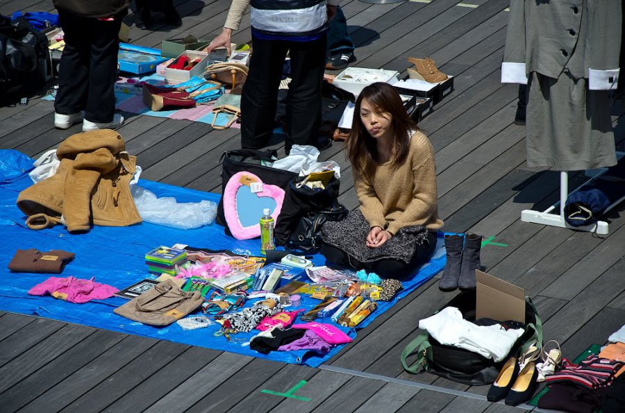 Market trading in Japan