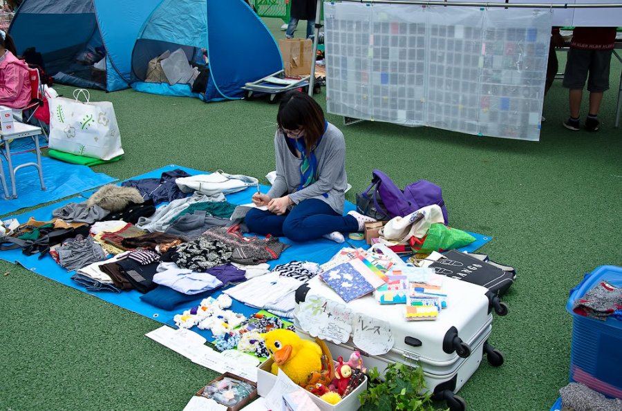 Flea markets in Japan