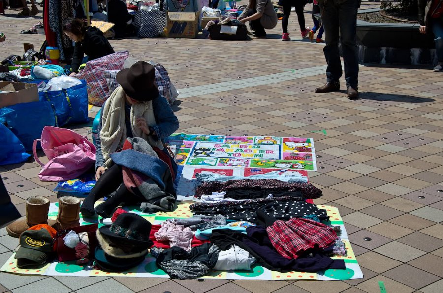 Market trading in Japan