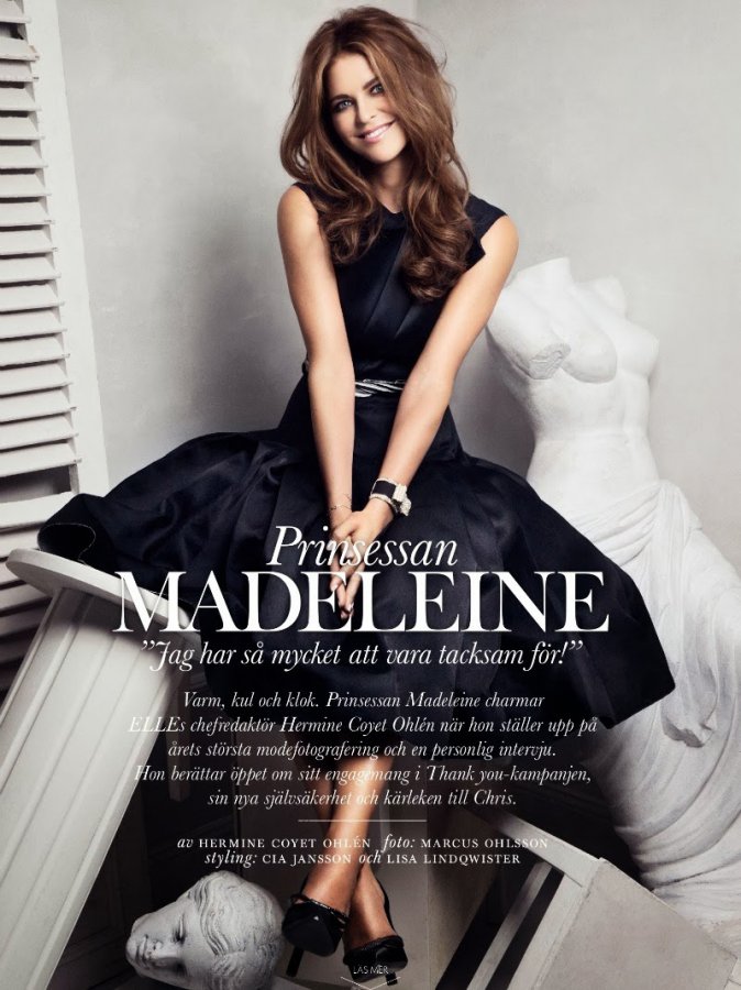 Princess Madeleine for Elle, photo