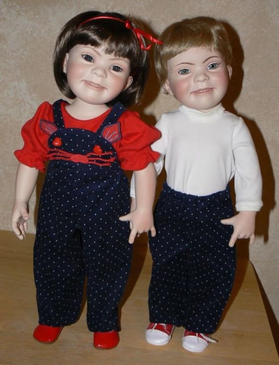 dolls for children with Down syndrome, photo