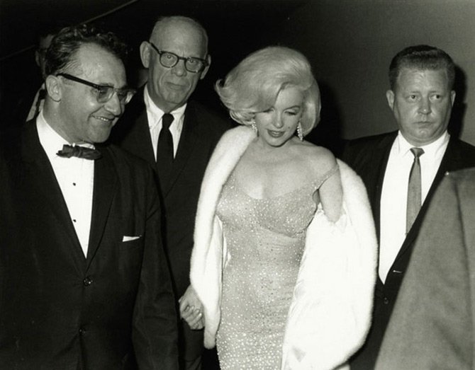 Marilyn Monroe dress - happy birthday Mr. President