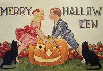 Halloween Antique Postcards