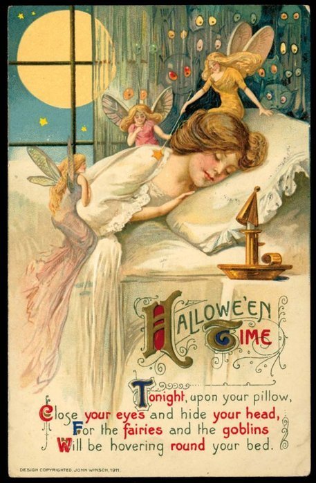 postcard - Halloween