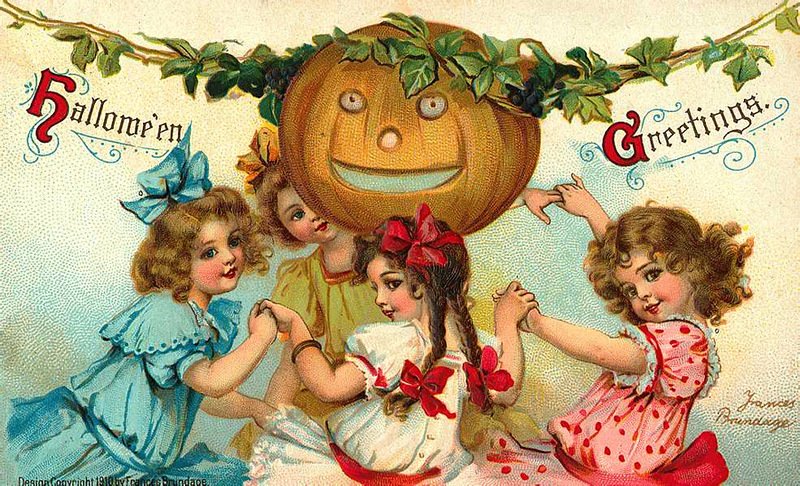 Halloween Antique Postcards