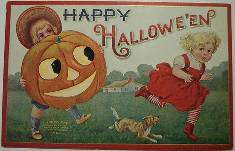 postcard - Halloween